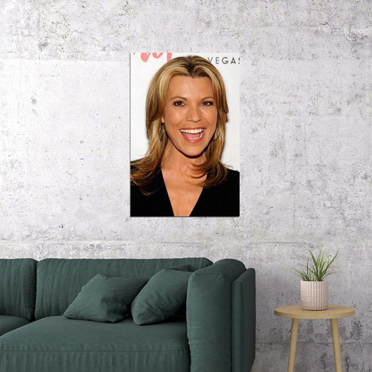 Vanna White Tv Presenter Movie Actor Poster Wall Art Print Home Wall Decor - xonomax