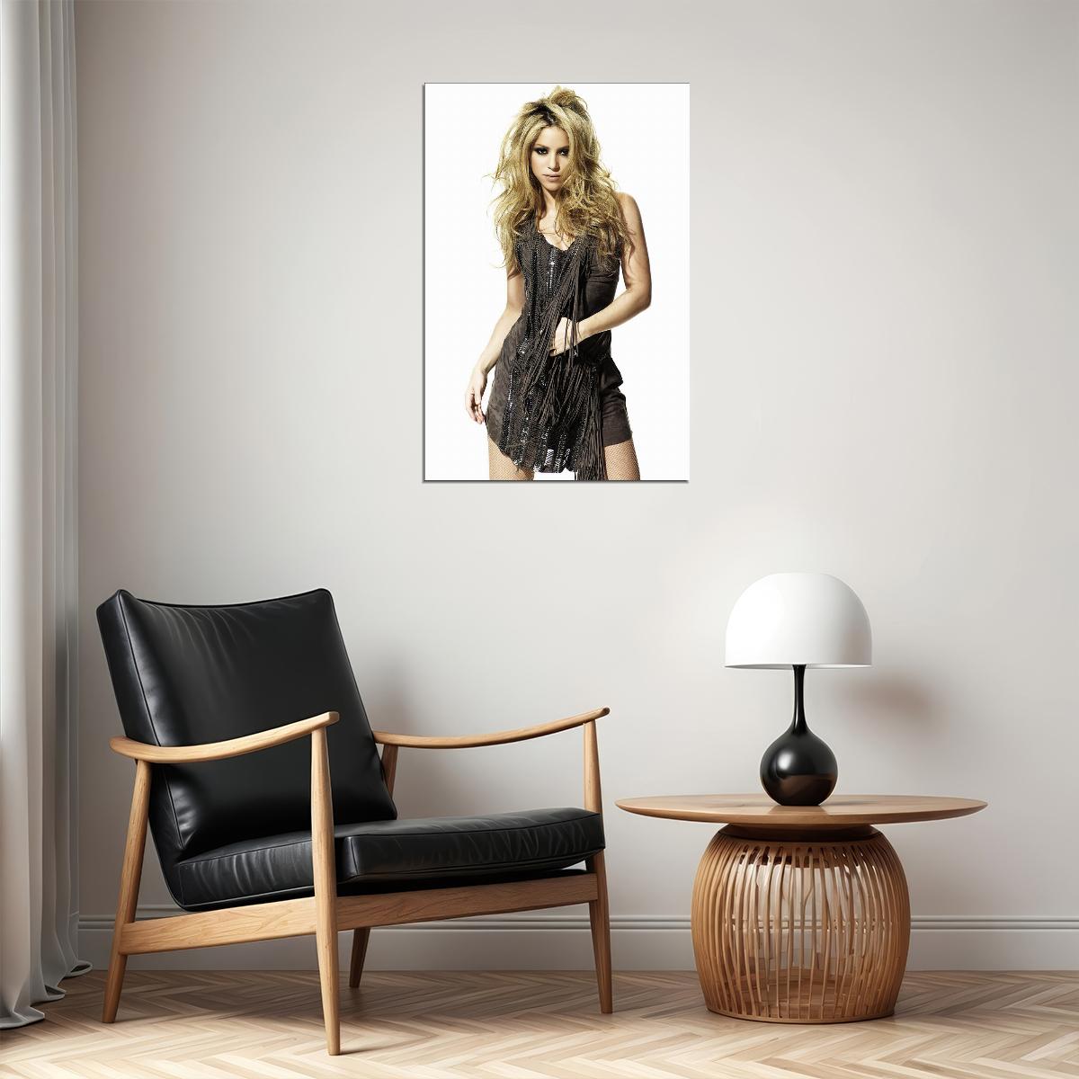 Shakira Celebrity Female Musician Record Producer Poster Wall Art Print Home Wall Decor - xonomax
