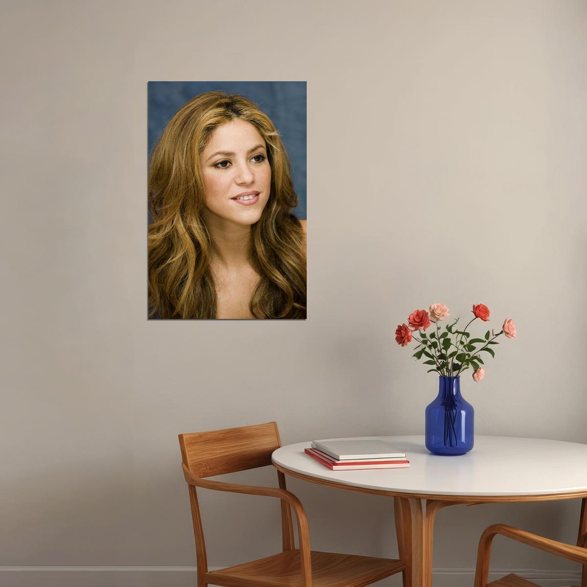 Shakira Celebrity Musician Record Producer Poster Wall Art Print Home Wall Decor - xonomax