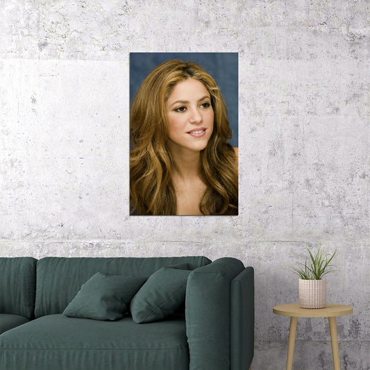 Shakira Celebrity Musician Record Producer Poster Wall Art Print Home Wall Decor - xonomax