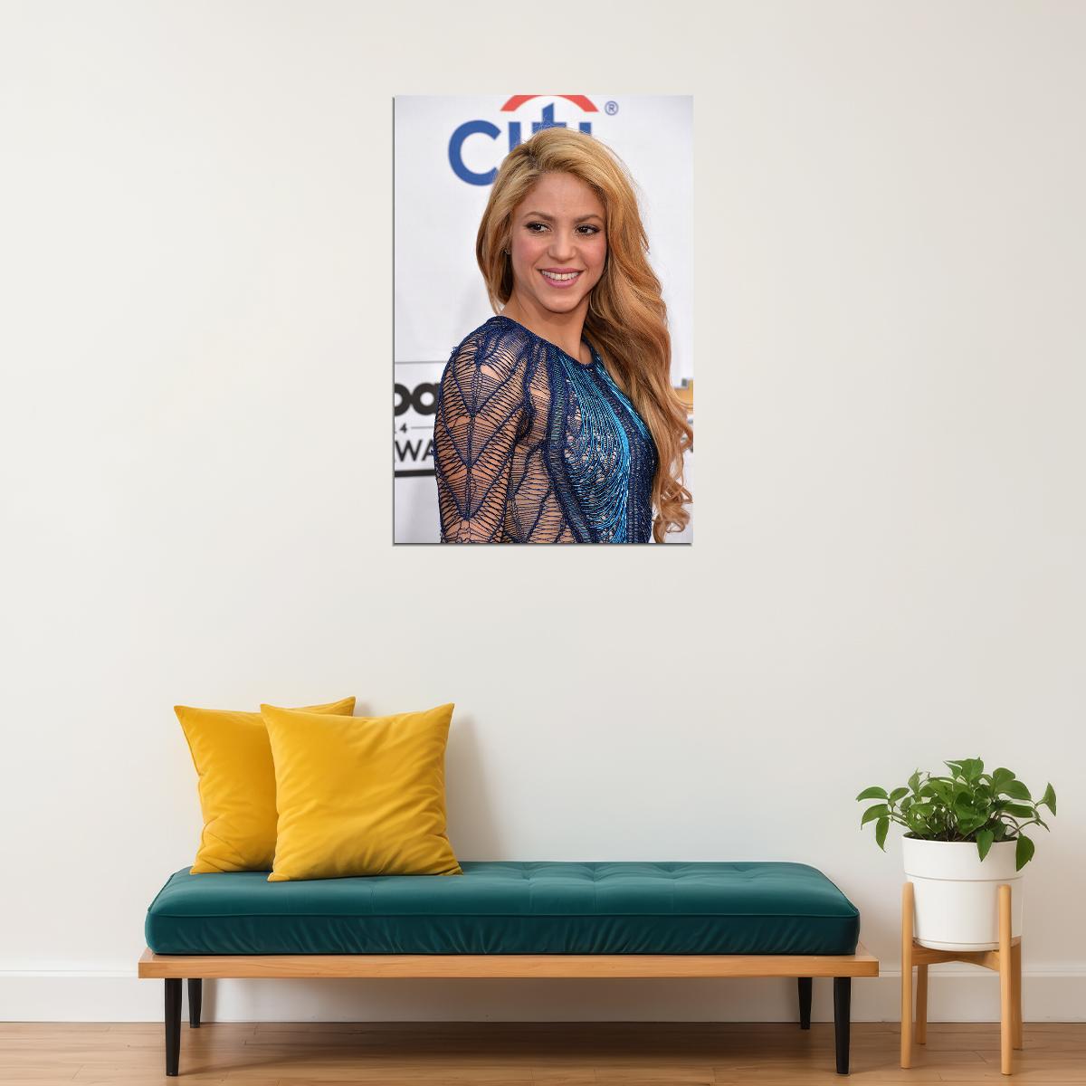 Shakira Celebrity Musician Singer Dancer Poster Wall Art Print Home Wall Decor - xonomax