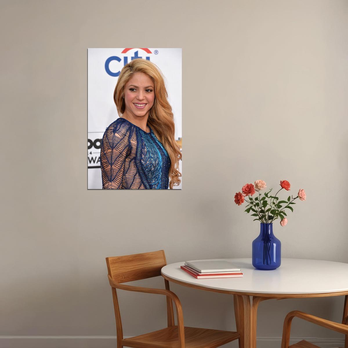 Shakira Celebrity Musician Singer Dancer Poster Wall Art Print Home Wall Decor - xonomax