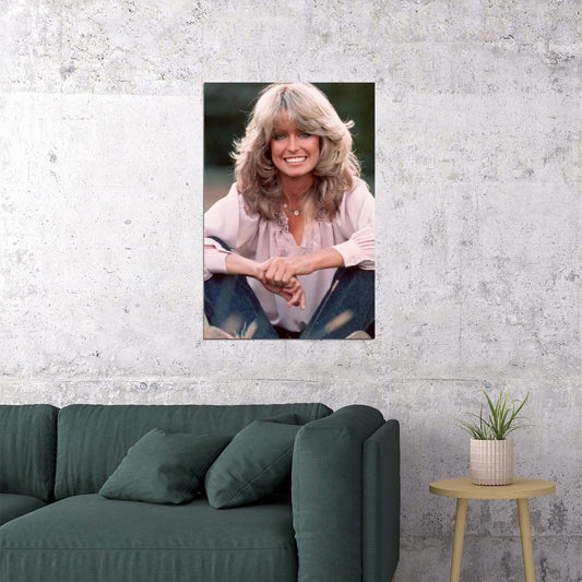 Farrah Fawcett 80s 90s Actor Beauty Model Poster Wall Art Print Home Wall Decor - xonomax