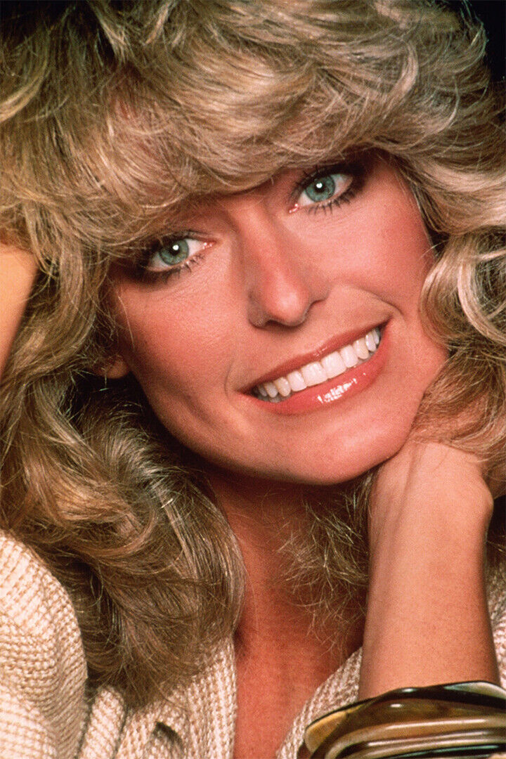Poster Toile Farrah Fawcett 40 X 60 Cm - Décoration Murale Vintage Pour Salon, Chambre