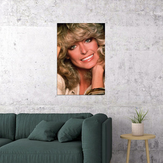 Farrah Fawcett 80s 90s Tv Series Actor Model Poster Wall Art Print Home Wall Decor - xonomax