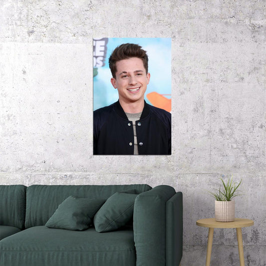 Charlie Puth Celebrity Pop Music Singer Poster Wall Art Print Home Wall Decor - xonomax