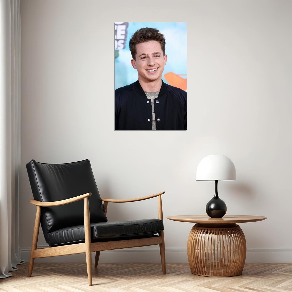 Charlie Puth Celebrity Pop Music Singer Poster Wall Art Print Home Wall Decor - xonomax