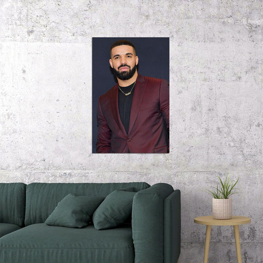 Drake Celebrity Cinema Actor Musician Artist Poster Wall Art Print Home Wall Decor - xonomax