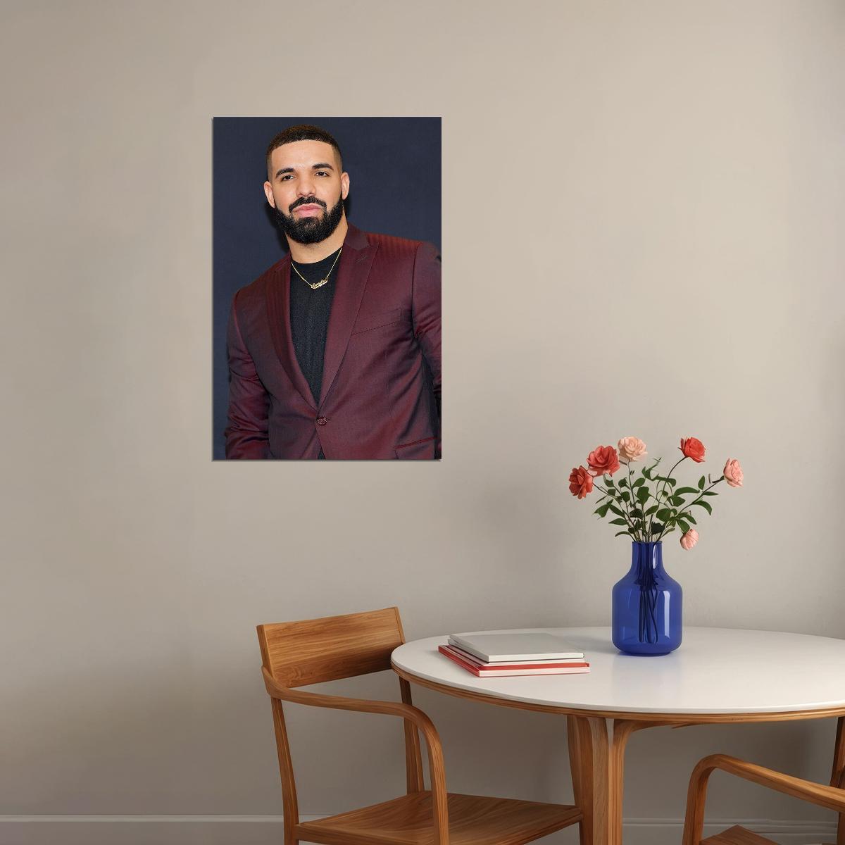 Drake Celebrity Cinema Actor Musician Artist Poster Wall Art Print Home Wall Decor - xonomax