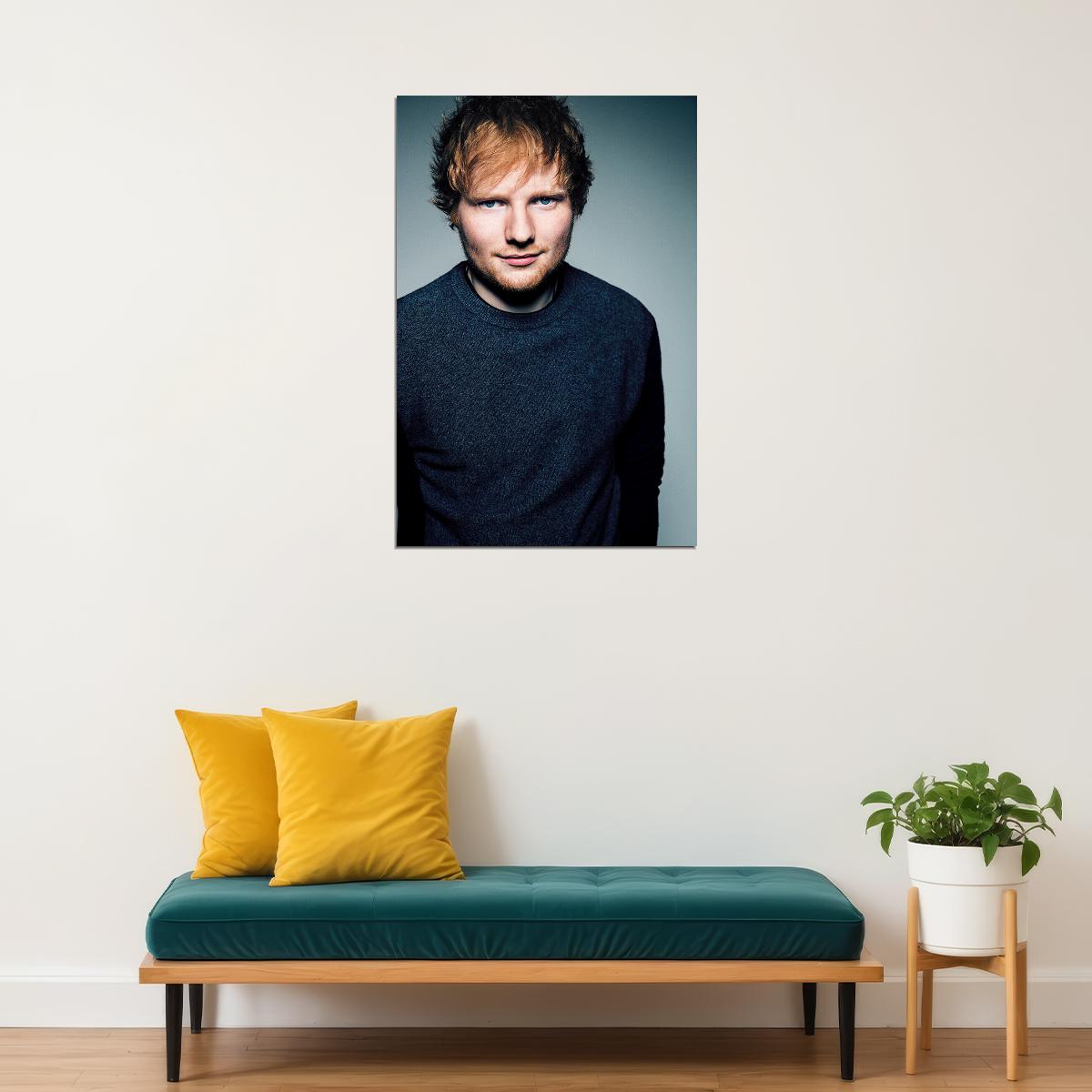 Ed Sheeran Celebrity Singer Musician Artist Poster Wall Art Print Home Wall Decor - xonomax