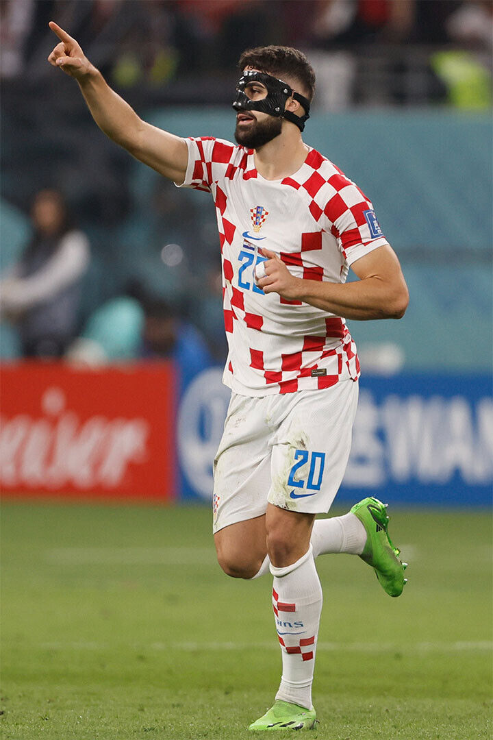 Josko Gvardiol Croatia National Team World Cup Poster Wall Art Print Home Wall Decor