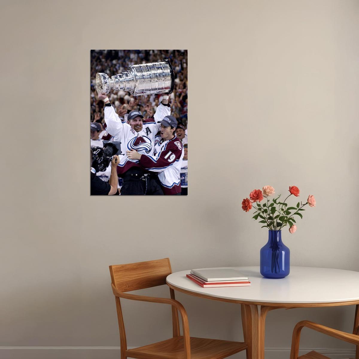 Ray Bourque Celebrity Ice Hockey Athlete Poster Wall Art Print Home Wall Decor - xonomax