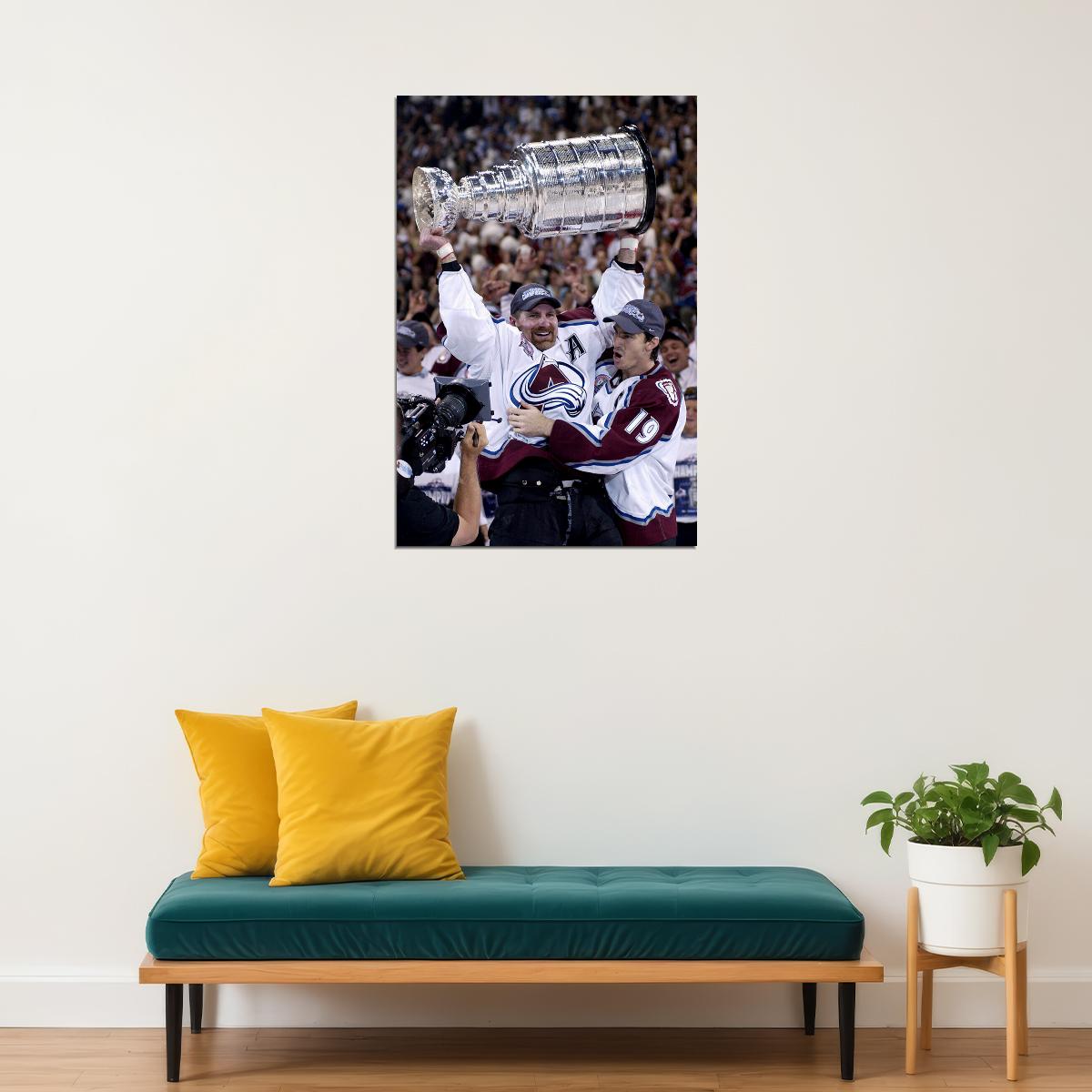 Ray Bourque Celebrity Ice Hockey Athlete Poster Wall Art Print Home Wall Decor - xonomax