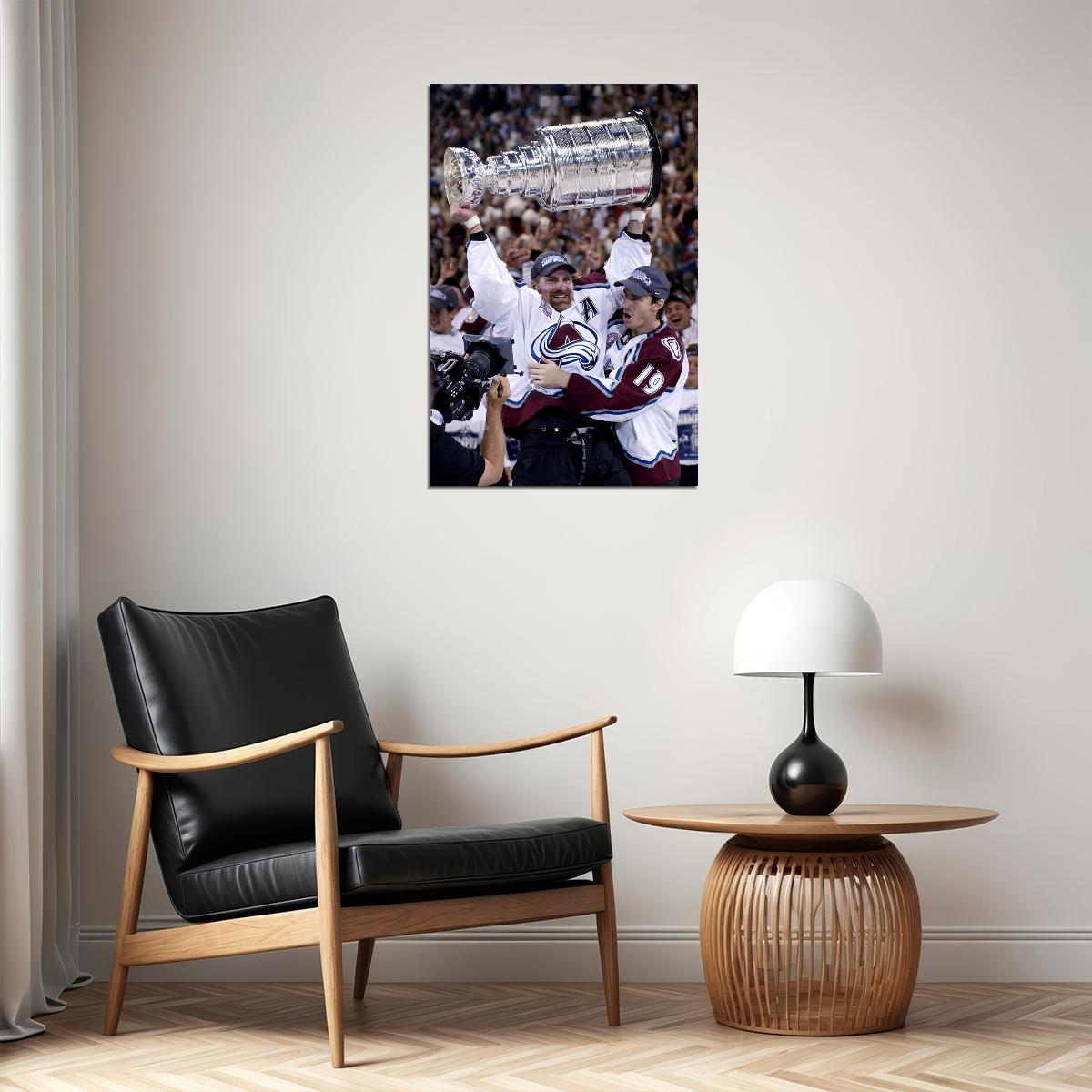 Ray Bourque Celebrity Ice Hockey Athlete Poster Wall Art Print Home Wall Decor - xonomax
