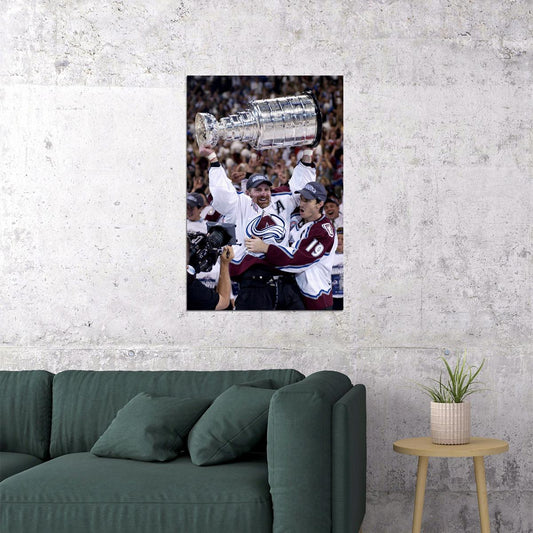 Ray Bourque Celebrity Ice Hockey Athlete Poster Wall Art Print Home Wall Decor - xonomax