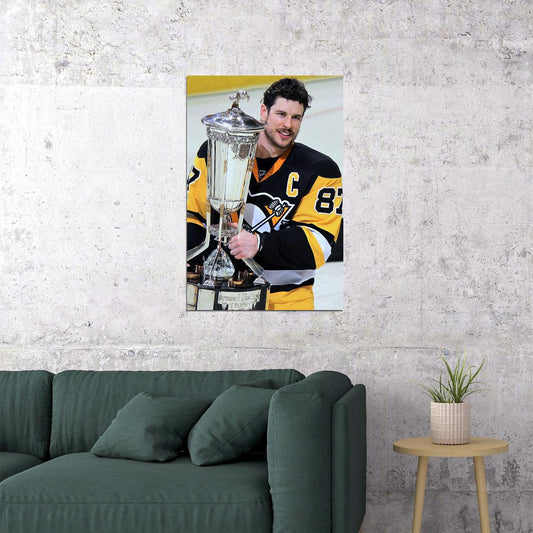 Sidney Crosby Celebrity Ice Hockey Player Match Poster Wall Art Print Home Wall Decor - xonomax