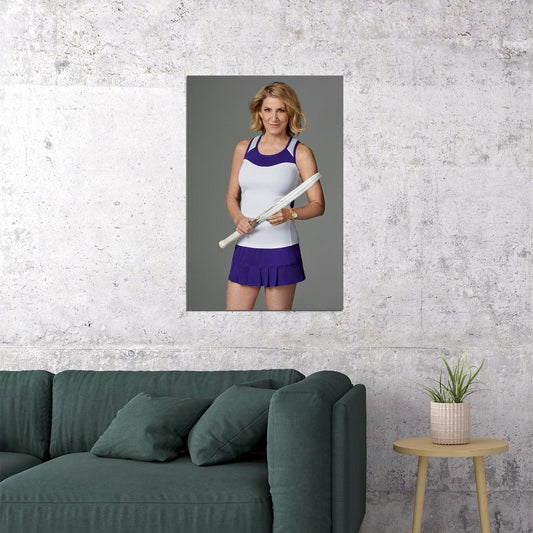 Chris Evert American Tennis Player Sports Poster Wall Art Print Home Wall Decor - xonomax