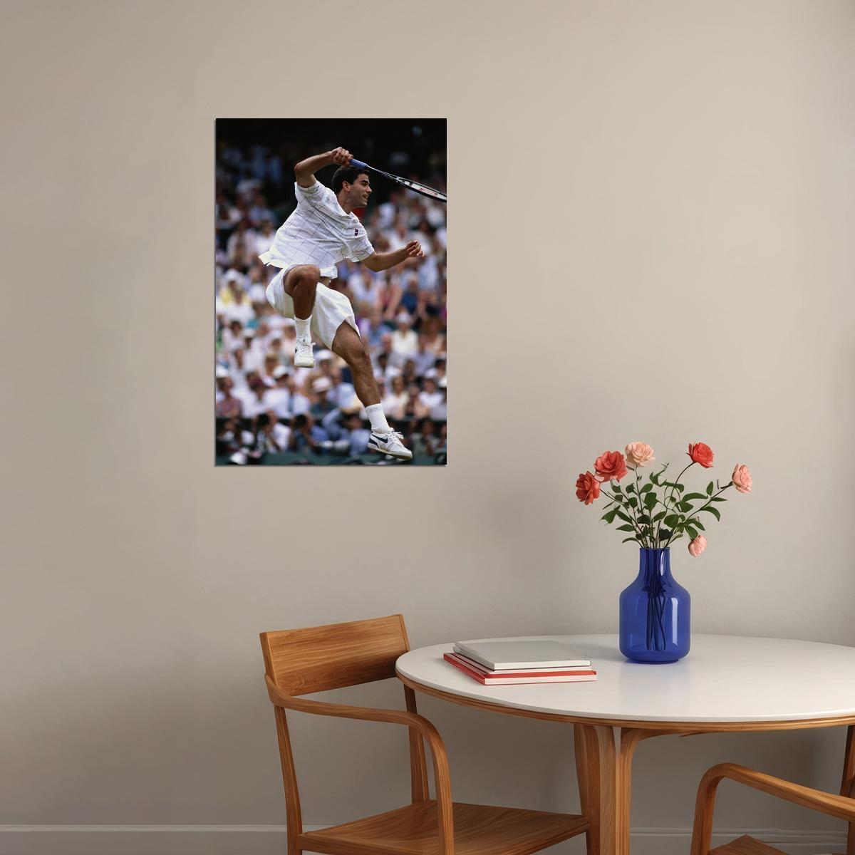 Pete Sampras Celebrity American Tennis Player Poster Wall Art Print Home Wall Decor - xonomax