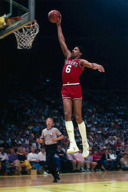 Dr J Julius Erving American Basketball Match Poster Wall Art Print Home Wall Decor - xonomax