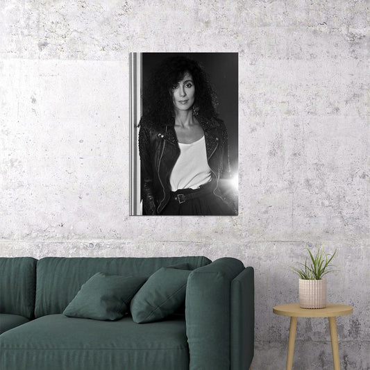 Cher 80s 90s Celebrity Singer Movie Actress Poster Wall Art Print Home Wall Decor - xonomax