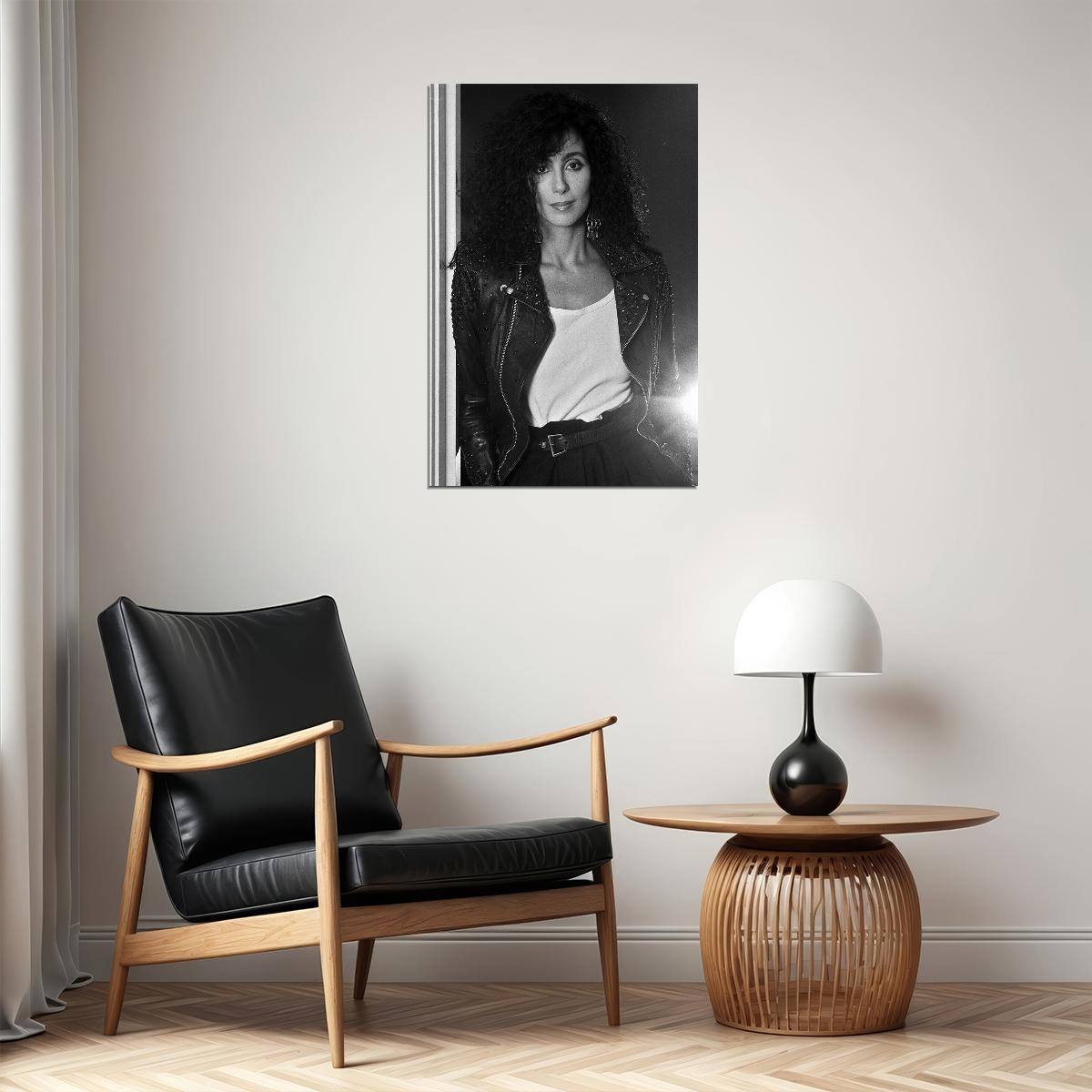 Cher 80s 90s Celebrity Singer Movie Actress Poster Wall Art Print Home Wall Decor - xonomax