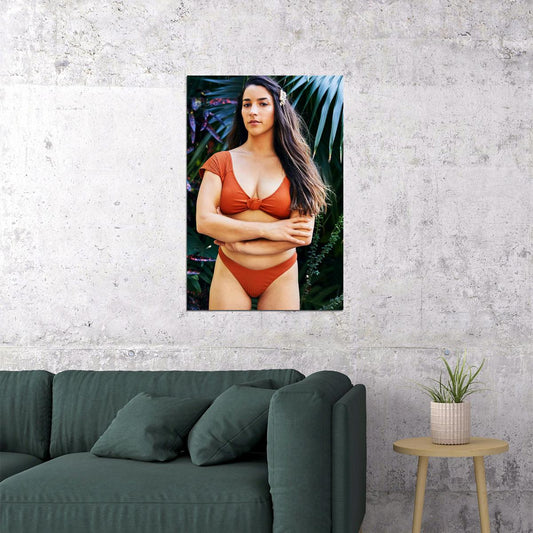 Aly Raisman Celebrity Sexy Female Gymnast Poster Wall Art Print Home Wall Decor - xonomax