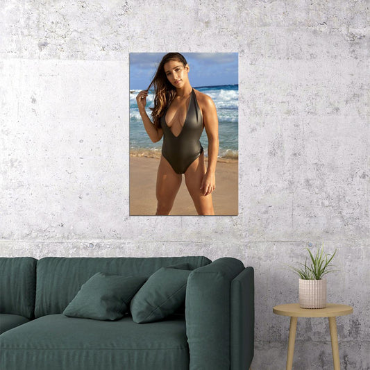 Aly Raisman Celebrity Gymnastics Athlete Poster Wall Art Print Home Wall Decor - xonomax