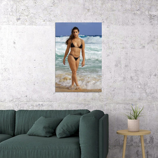 Aly Raisman Female Gymnastics Athlete Sports Poster Wall Art Print Home Wall Decor - xonomax