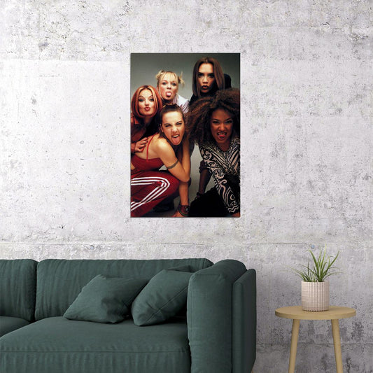 Spice Girls Celebrity Singer Music Band Poster Wall Art Print Home Wall Decor - xonomax