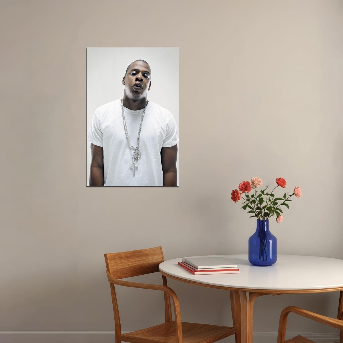 Jay Z Celebrity Rap Music Singer Album Artist Poster Wall Art Print Home Wall Decor