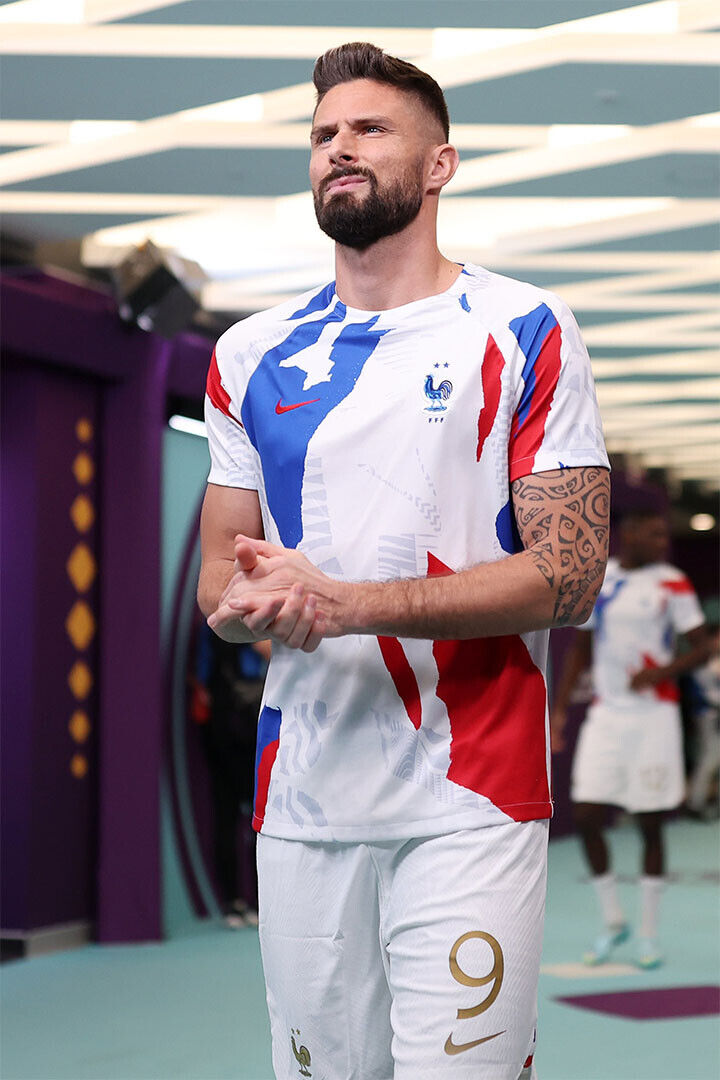 Olivier Giroud France National Team World Cup Poster Wall Art Print Home Wall Decor - xonomax