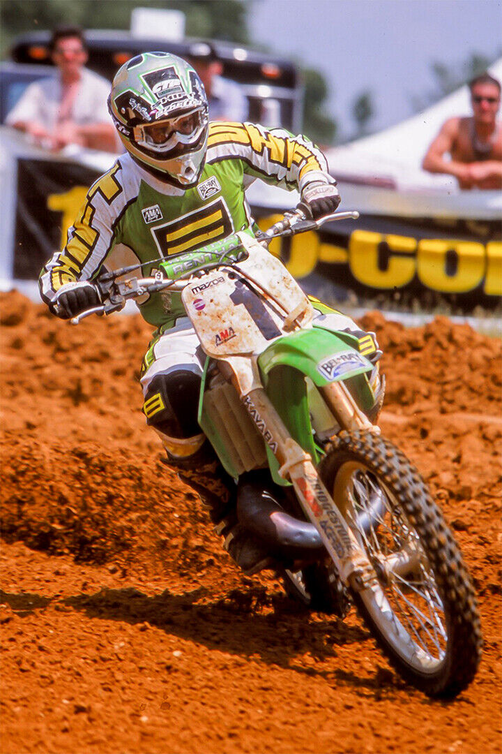 Jeff Emig Motorcycle Cross Country Driver Star Poster Wall Art Print Home Wall Decor