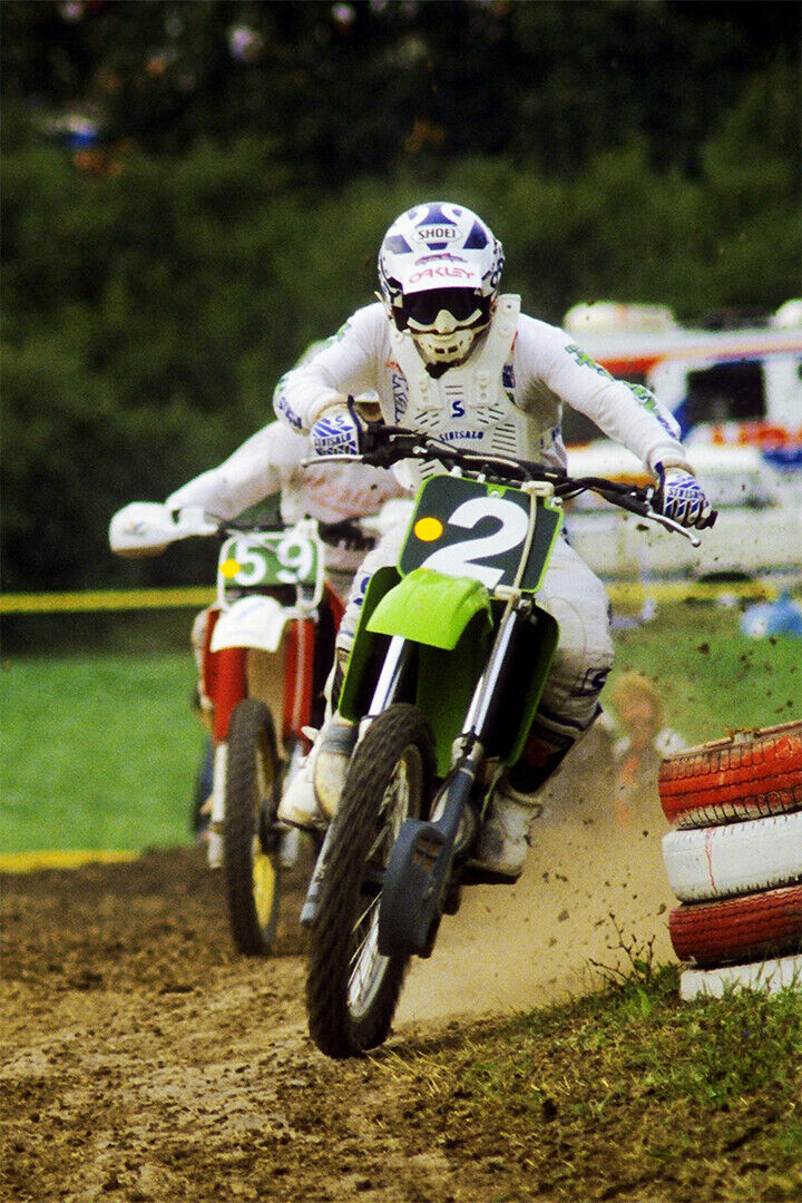 Jeff Ward Motorcycle Cross Country Driver Idol Poster Wall Art Print Home Wall Decor