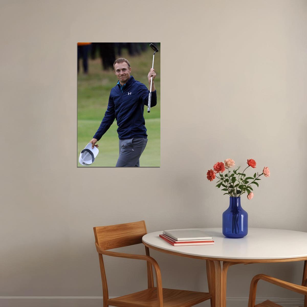 Jordan Spieth Celebrity Golf Player Sports Poster Wall Art Print Home Wall Decor