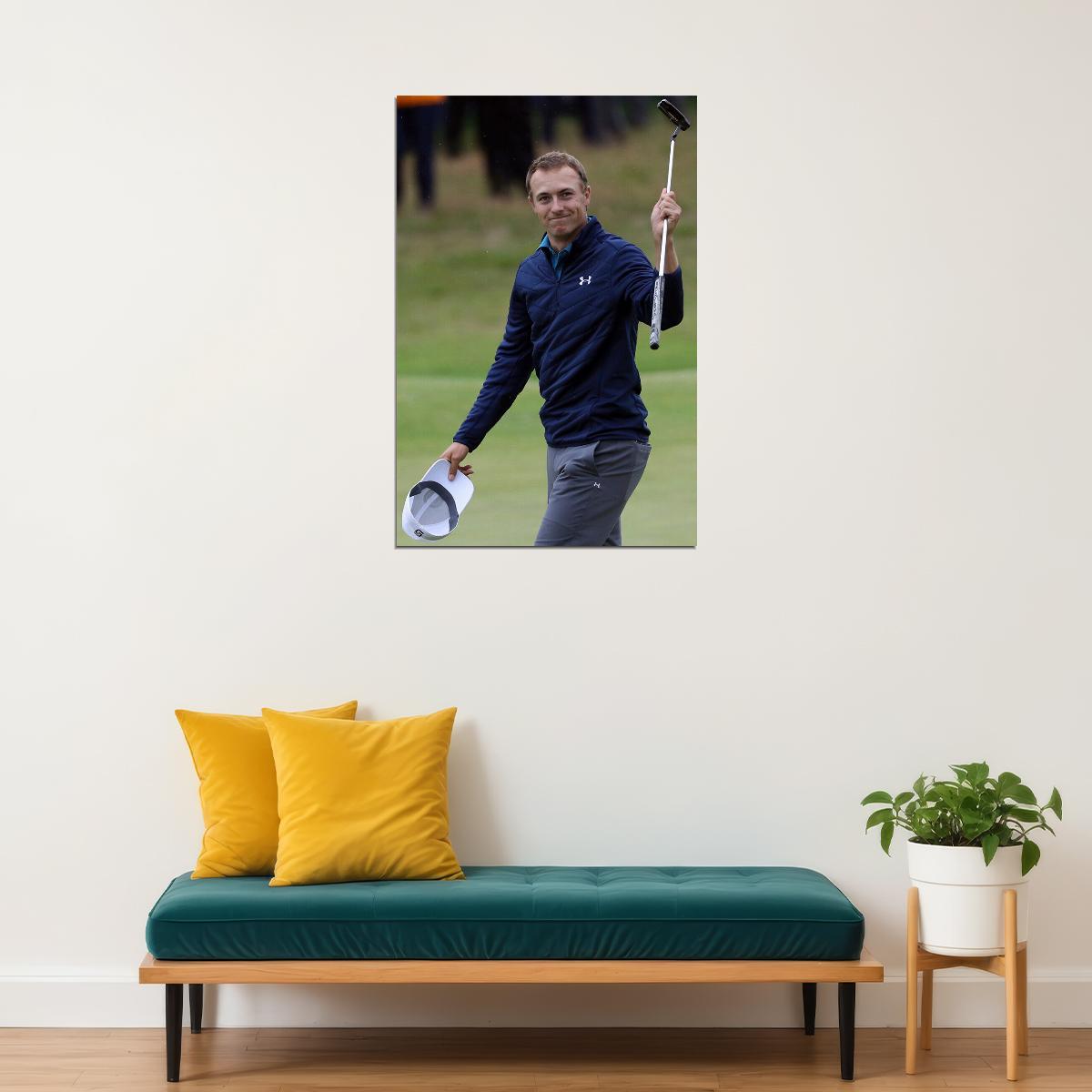 Jordan Spieth Celebrity Golf Player Sports Poster Wall Art Print Home Wall Decor
