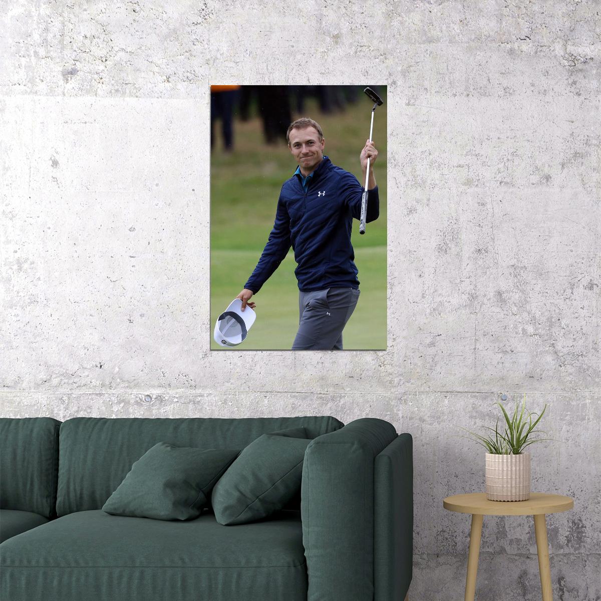 Jordan Spieth Celebrity Golf Player Sports Poster Wall Art Print Home Wall Decor