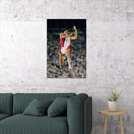 Bob Beamon Long Jump Record Sports Poster Wall Art Print Home Wall Decor - xonomax