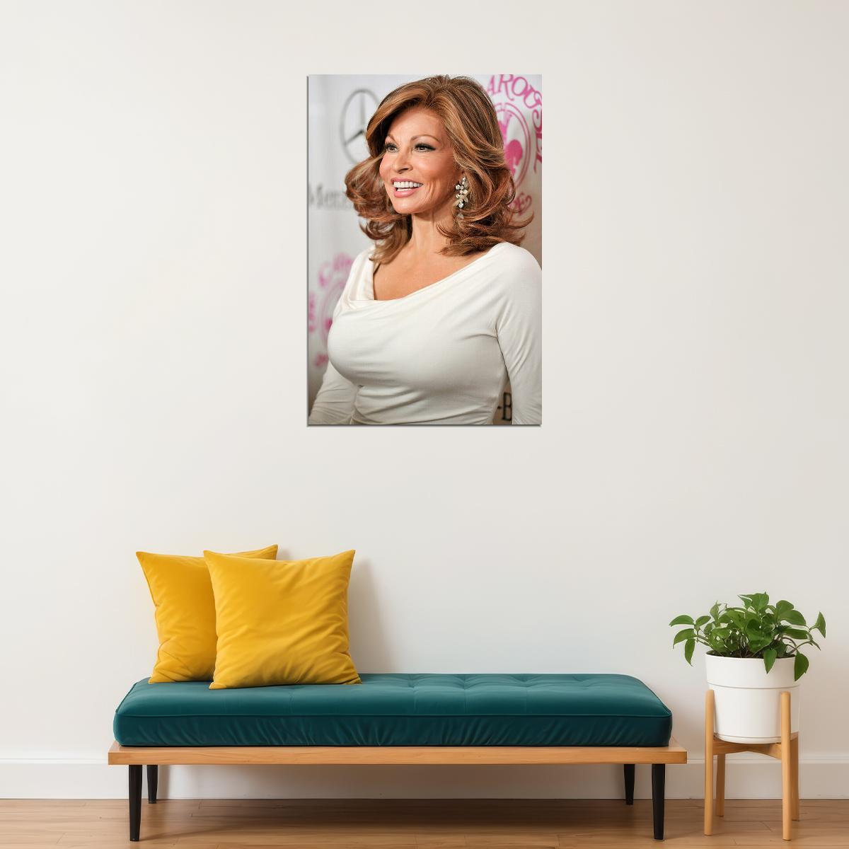 Raquel Welch 80's 90's Cinema Actress Idol Poster Wall Art Print Home Wall Decor