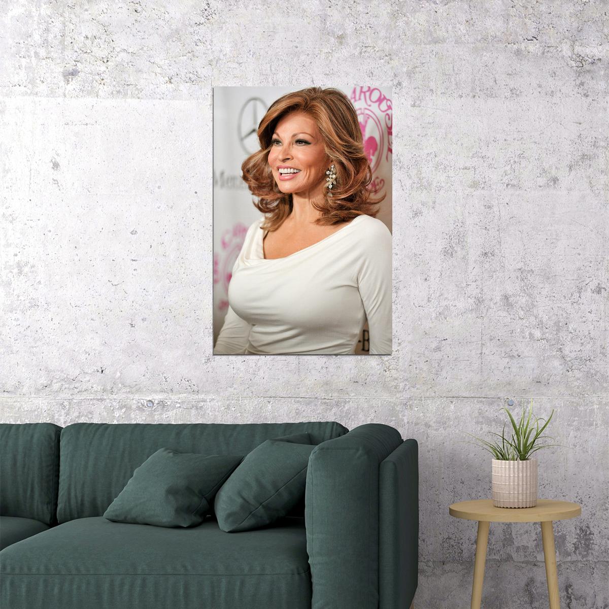 Raquel Welch 80's 90's Cinema Actress Idol Poster Wall Art Print Home Wall Decor