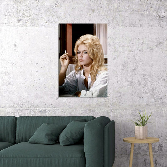 Brigitte Bardot Celebrity Cinema Actress Star Poster Wall Art Print Home Wall Decor - xonomax