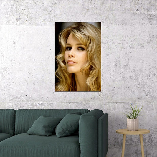Claudia Schiffer Hot Model Actress Star Poster Wall Art Print Home Wall Decor - xonomax