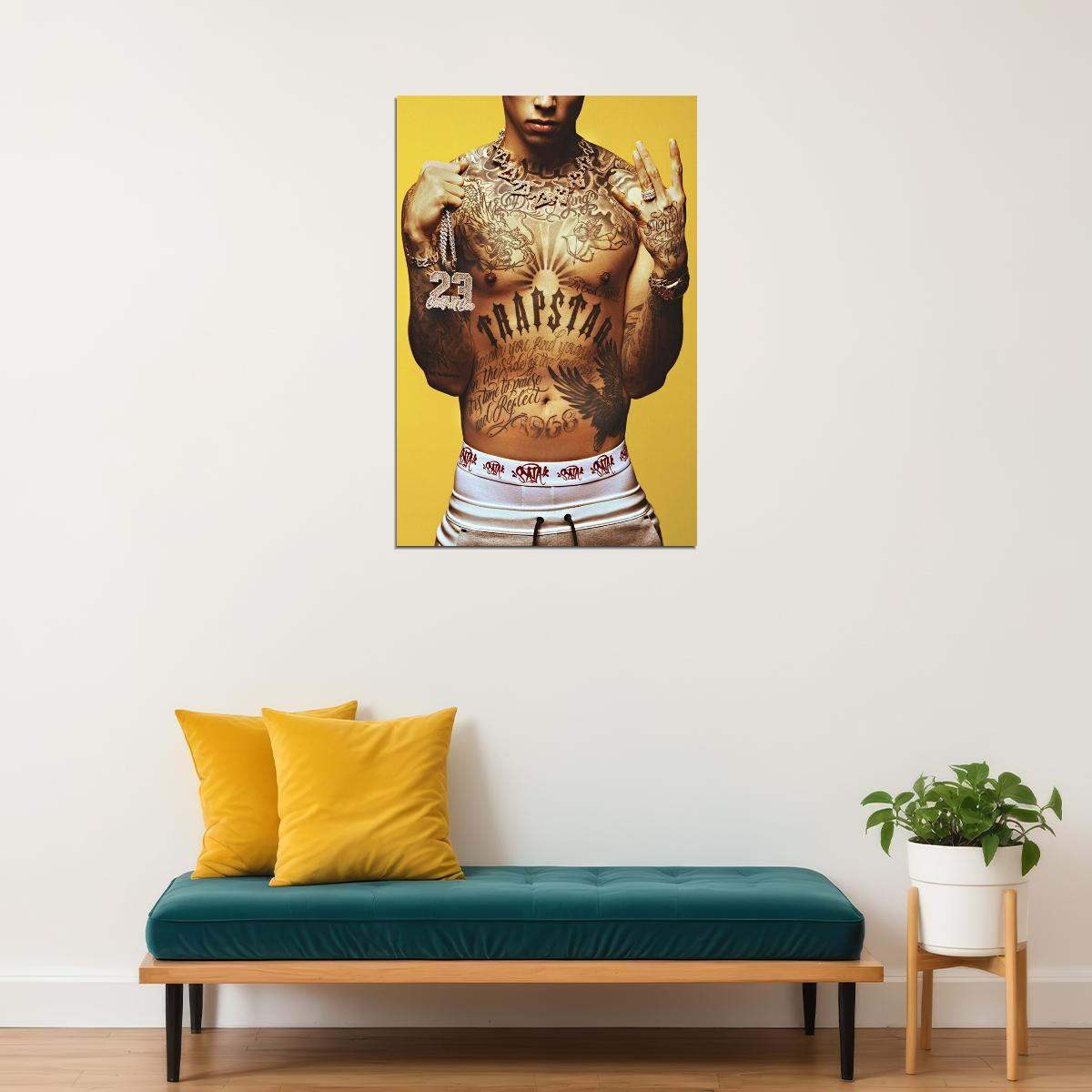 Central Cee English Rapper 23 Music Album Poster Wall Art Print Home Wall Decor - xonomax