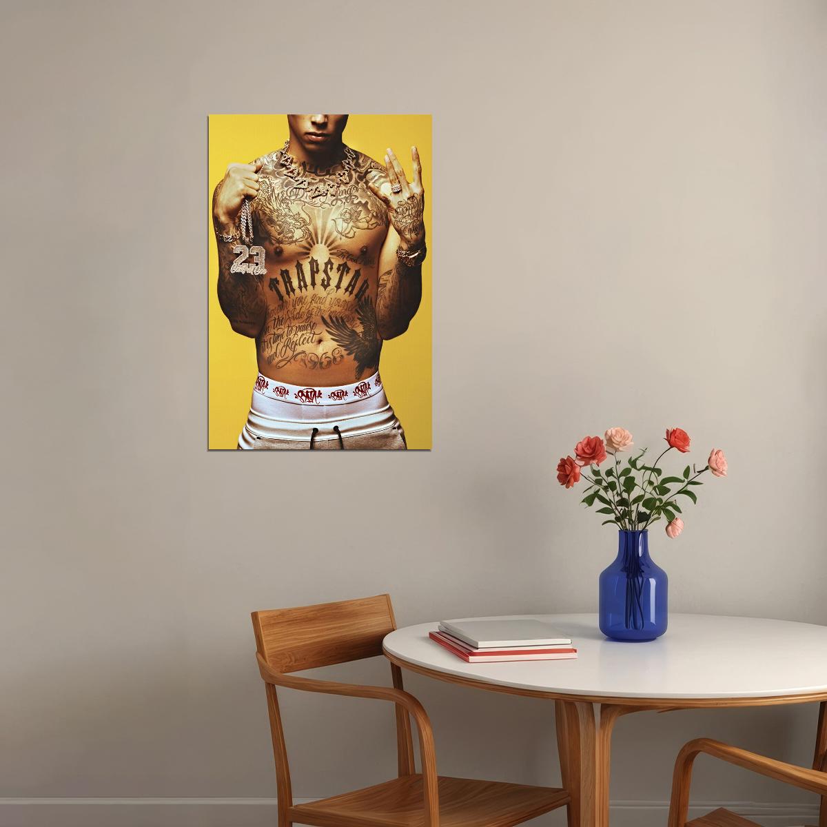 Central Cee English Rapper 23 Music Album Poster Wall Art Print Home Wall Decor - xonomax