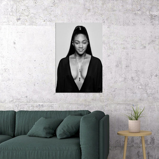 Tiffany Haddish American Woman Comedian Actress Poster Wall Art Print Home Wall Decor - xonomax