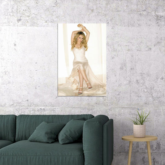 Hilary Duff American Cinema Actress Singer Poster Wall Art Print Home Wall Decor - xonomax