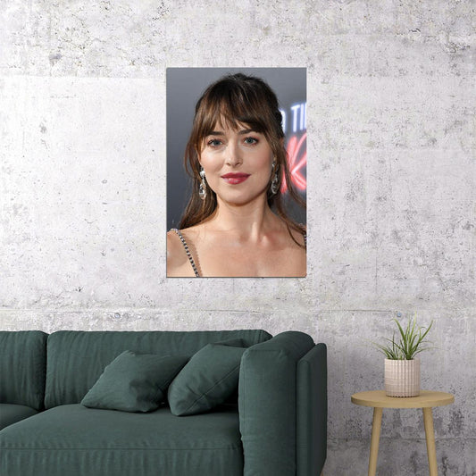 Dakota Johnson Celebrity Cinema Actress Star Poster Wall Art Print Home Wall Decor - xonomax