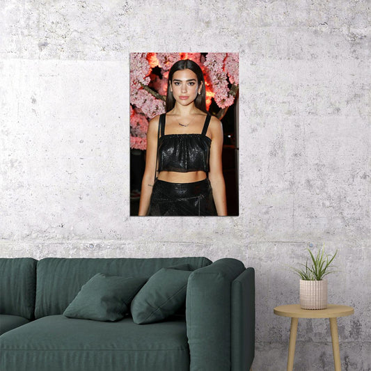 Dua Lipa Celebrity Tv Movie Actor Singer Idol Poster Wall Art Print Home Wall Decor - xonomax