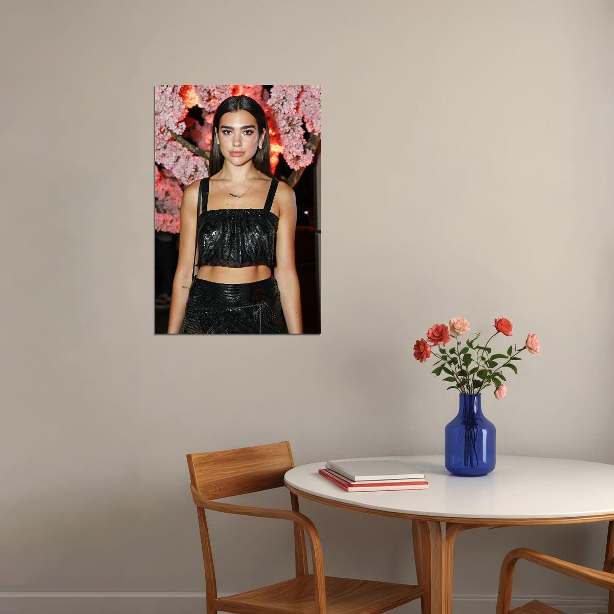 Dua Lipa Celebrity Tv Movie Actor Singer Idol Poster Wall Art Print Home Wall Decor - xonomax