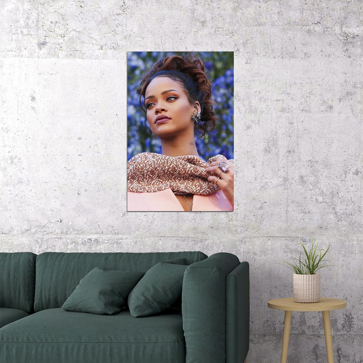 Rihanna Celebrity Music Singer Artist Star Poster Wall Art Print Home Wall Decor