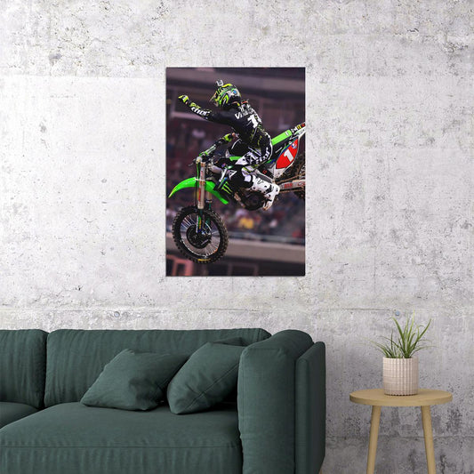 Ryan Villopoto Dirt Motorcycles Driver Idol Poster Wall Art Print Home Wall Decor - xonomax